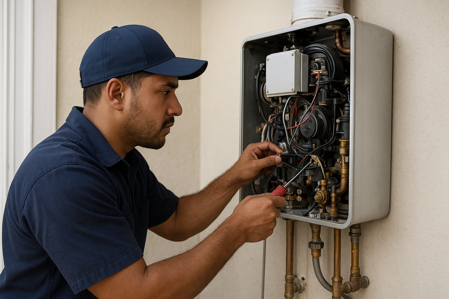 water heater repair in Brownsville